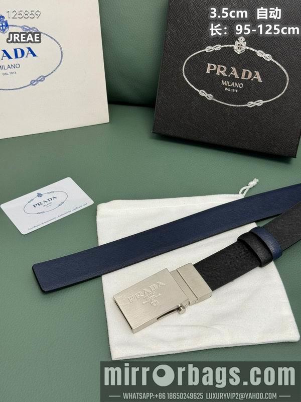 Replica Prada belt 35mmX95-125cm 8L51