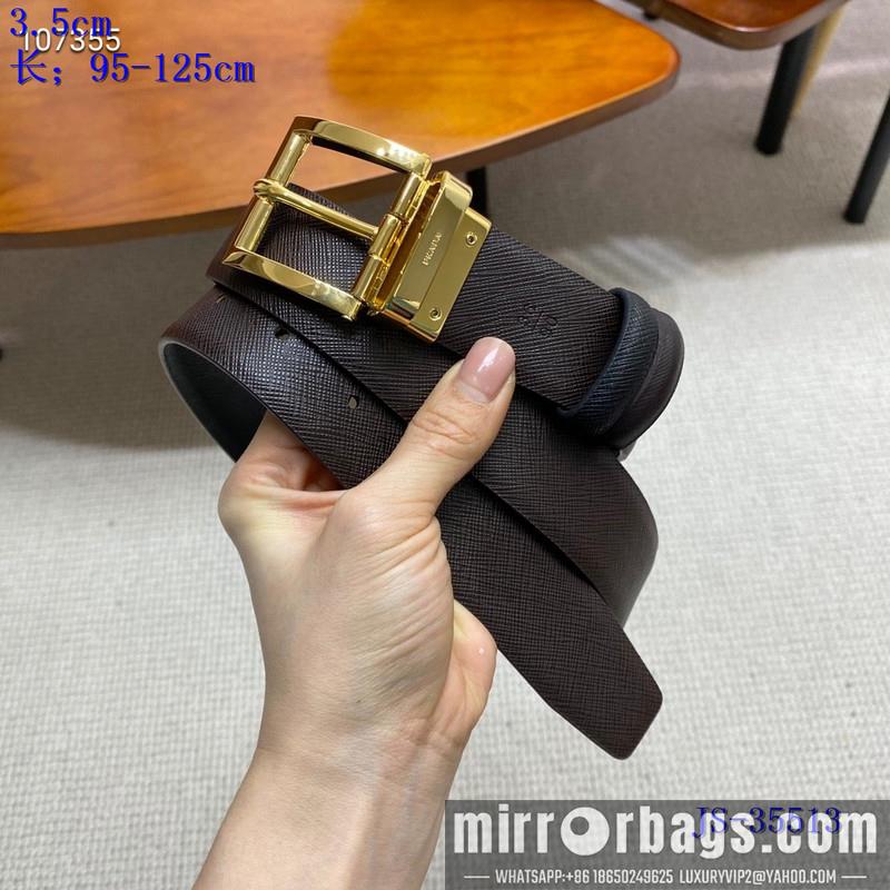Replica Prada belt 35mmX95-125CM 8L01