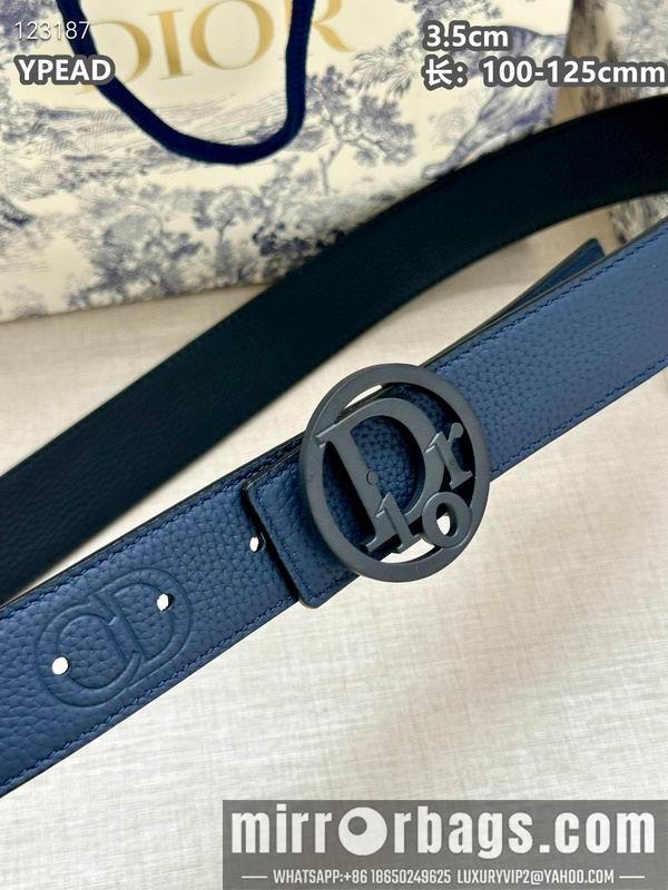 Replica Dior belt 35mmX100-125cm 8L31
