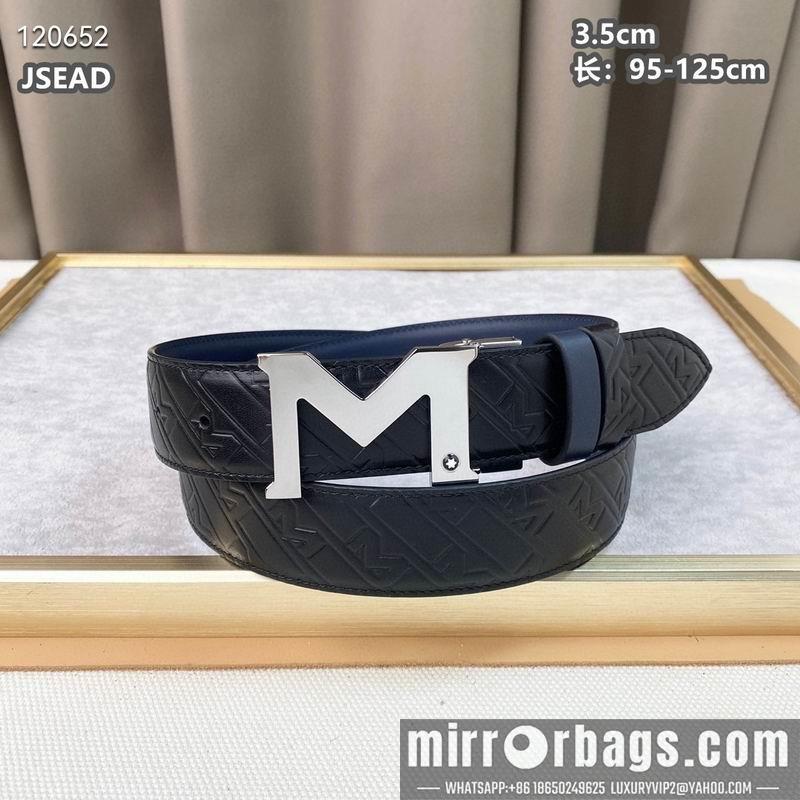 Replica Montblanc belt 35mmX95-125cm 8L072001