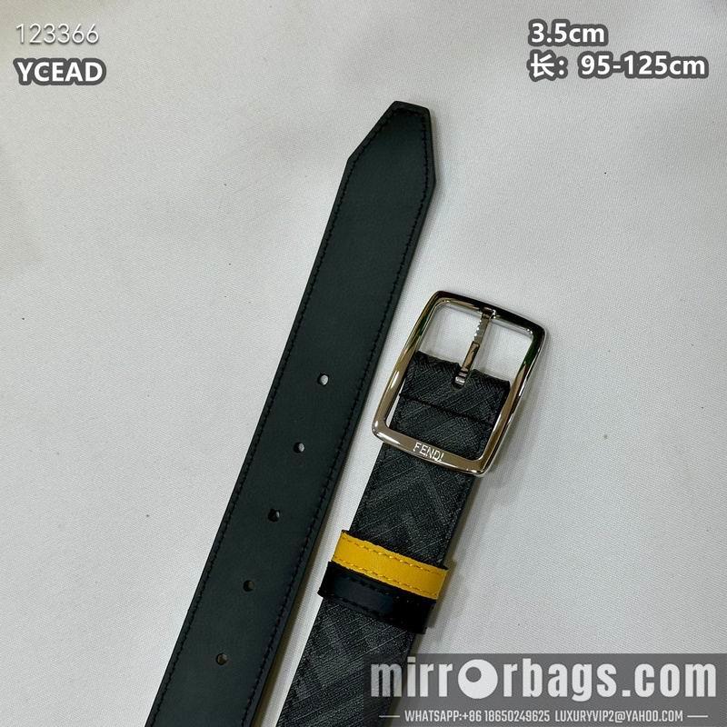 Replica Fendi belt 35mmX95-125cm  8L32