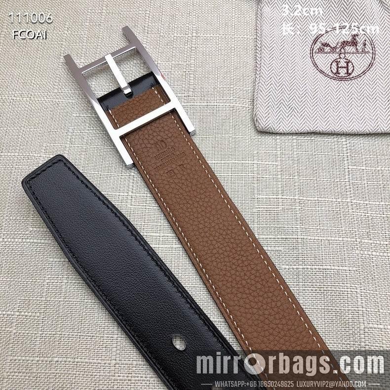 Replica Hermes Belt 32mX95-125cm 8L24