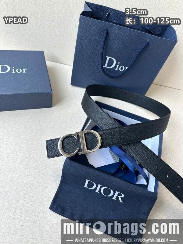 Replica Dior belt 35mmX100-125cm 8L36