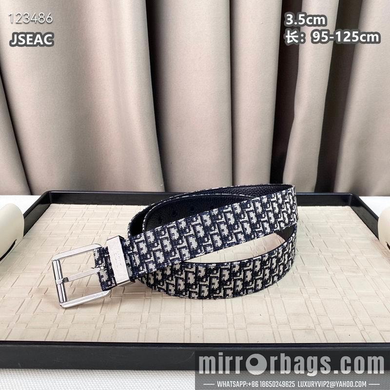 Replica Dior belt 35mmX95-125cm 8L29