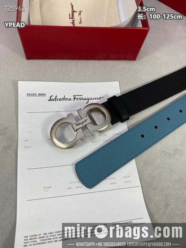 Replica Ferragamo belt 35mmX100-125cm 8L22