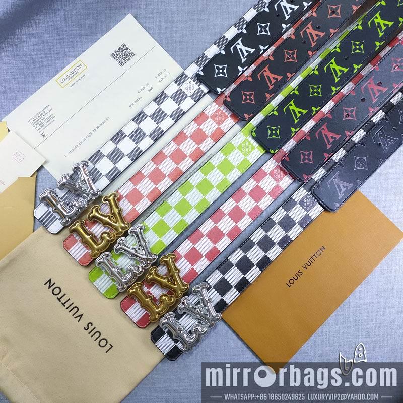 Replica LV belt 38mmX90-125cm lb25
