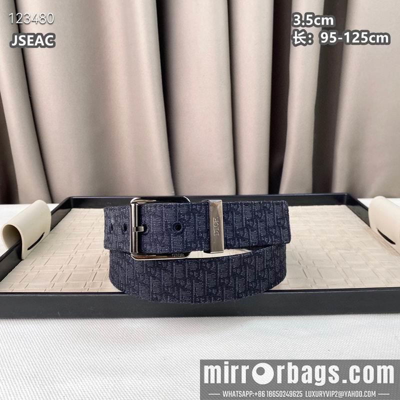 Replica Dior belt 35mmX95-125cm 8L30