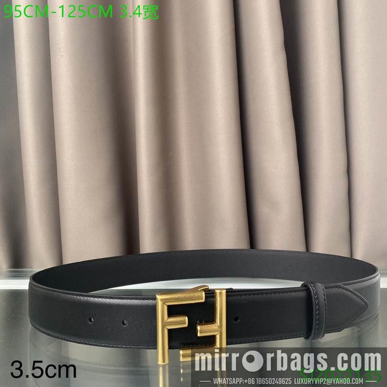 Replica Fendi Belt 34mmX95-125cm 7D05