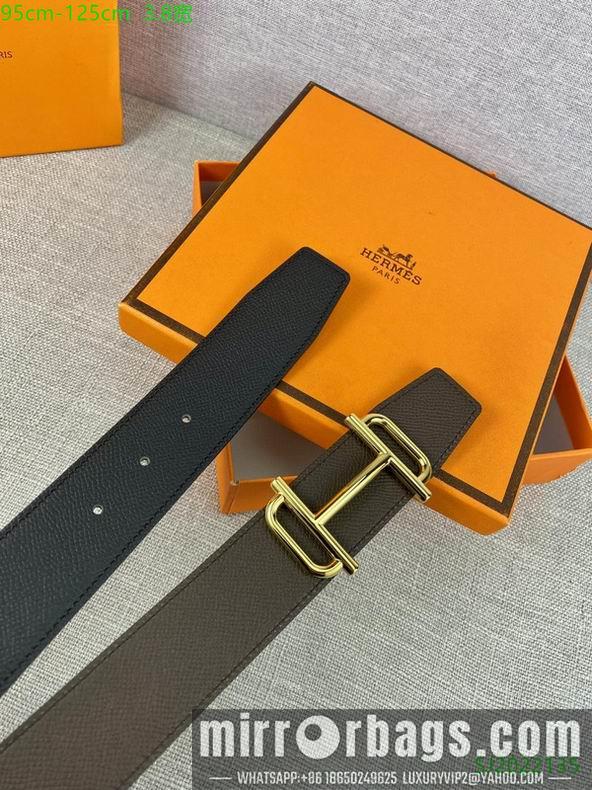 Replica Hermes Belt 38mmX95-125cm 7D118