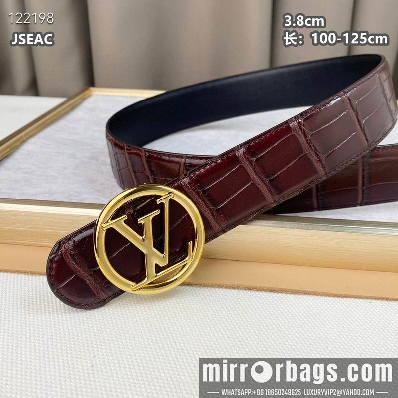 Replica LV belt 38mmX100-125cm 8L07