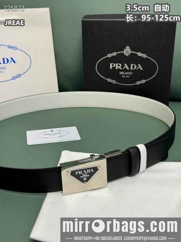 Replica Prada belt 35mmX95-125cm 8L48