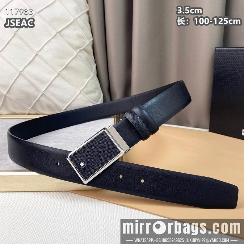 Replica Montblanc belt 35mmX100-125cm 8L10