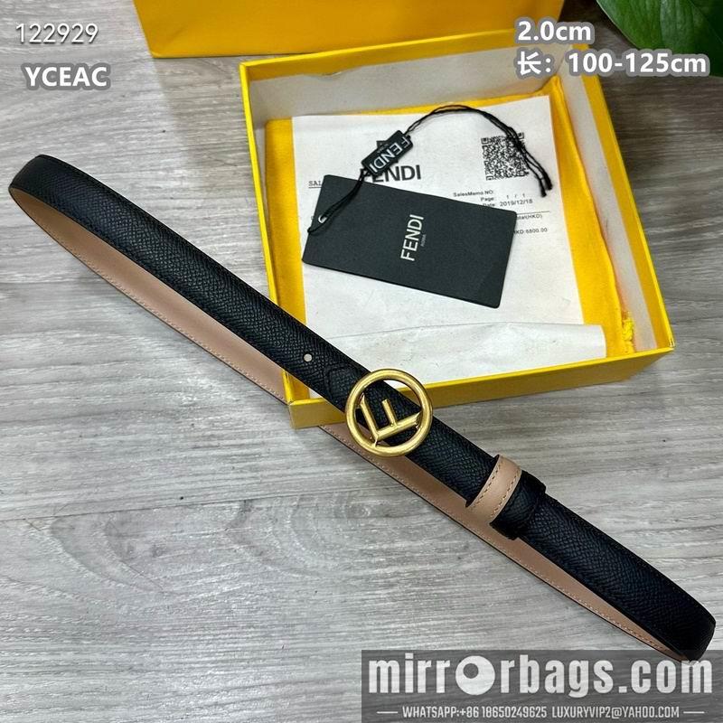 Replica Fendi belt 20mmX100-125cm 8L22