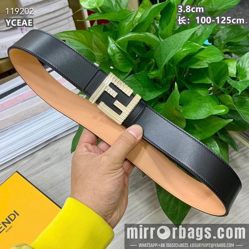 Replica Fendi belt 38mmX100-125cm 8L06