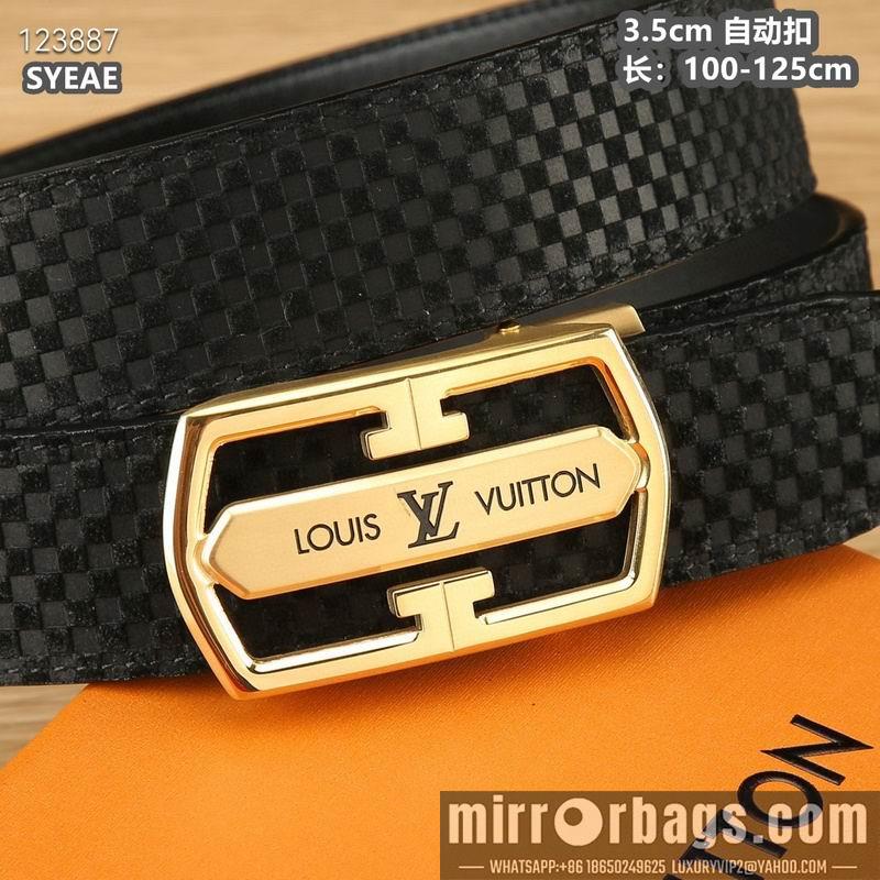 Replica LV belt 35mmX100-125cm 8L44