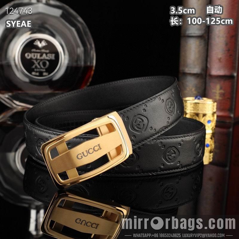 Replica Gucci belt 35mmX100-125cm 8L30