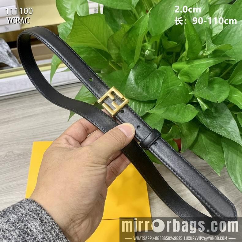 Replica Fendi Belt 20mmX90-110cm 8L01