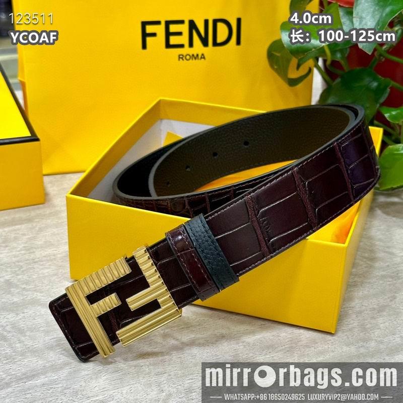 Replica Fendi belt 40mmX100-125cm  8L34
