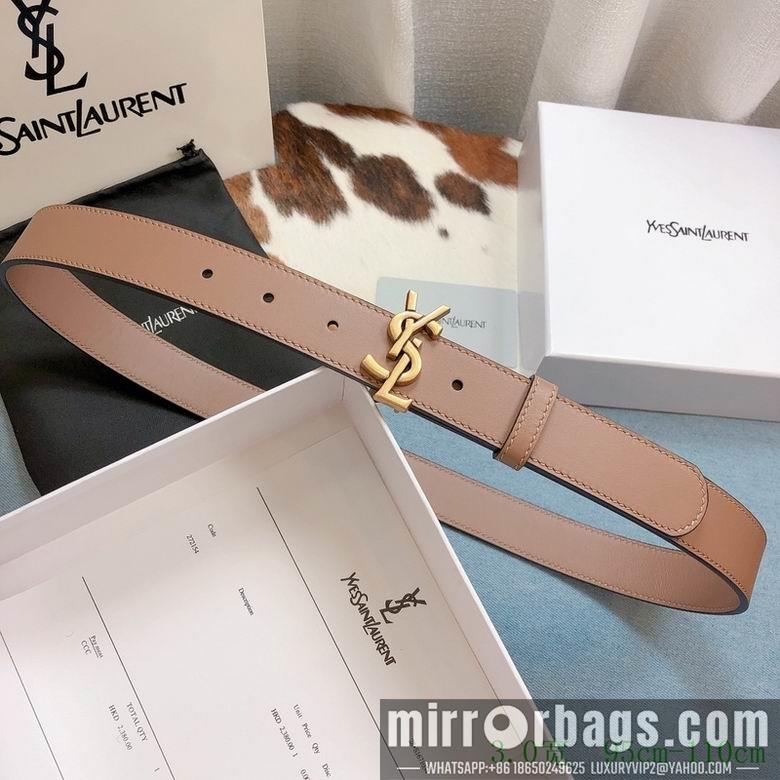 Replica YSL Belt 30mmX95-110cm 7D01