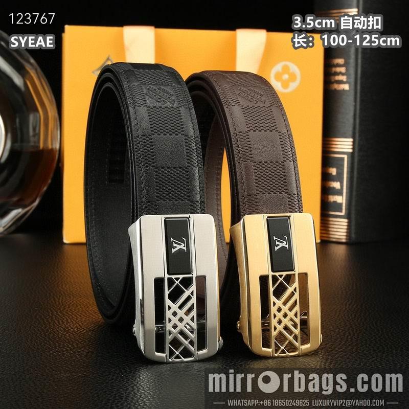 Replica LV belt 35mmX100-125cm 8L60