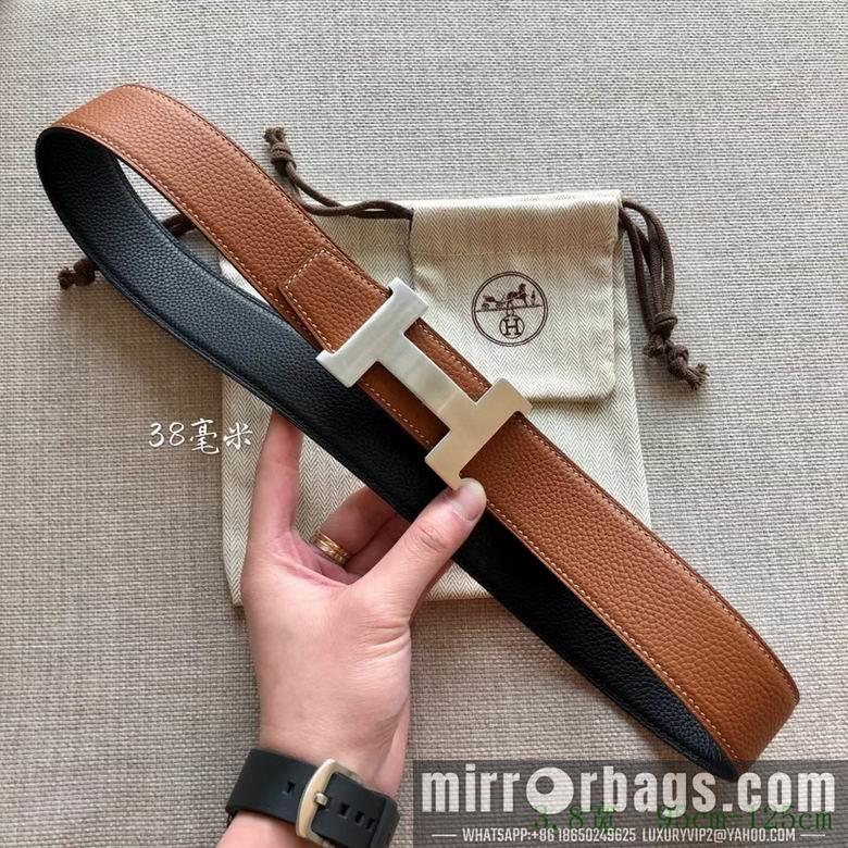 Replica Hermes Belt 38mmX95-125cm 7D78