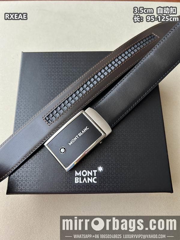 Replica Montlanc belt 35mmX100-125cm 8L76