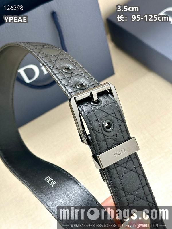 Replica Dior belt 35mmX95-125cm 8L15