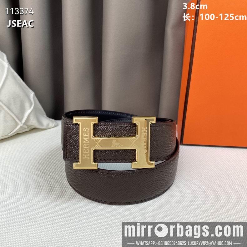 Replica Hermes belt 38mmX100-125cm 8L082503