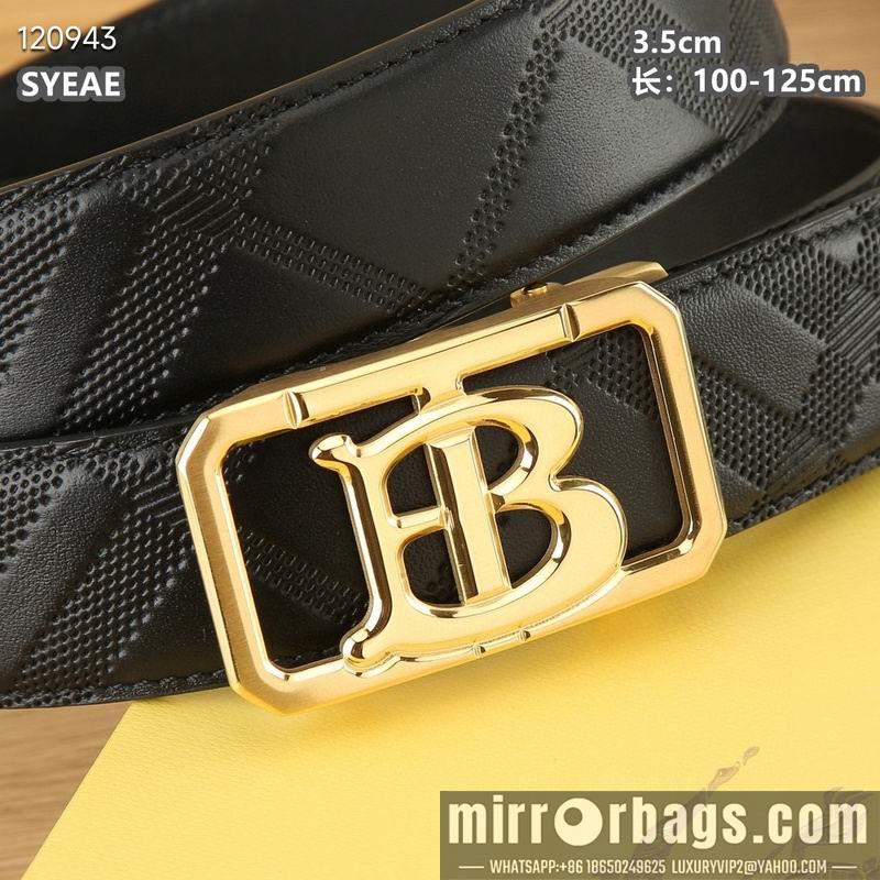 Replica Burberry belt 35mmX100-125cm 8L84