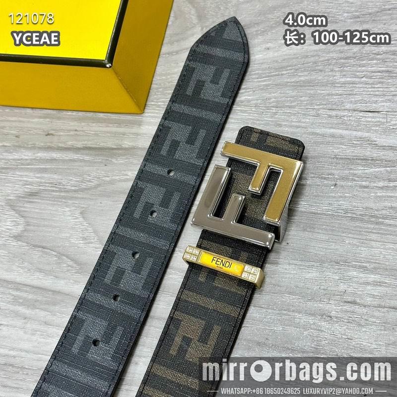 Replica Fendi belt 40mmX100-125cm  8L109