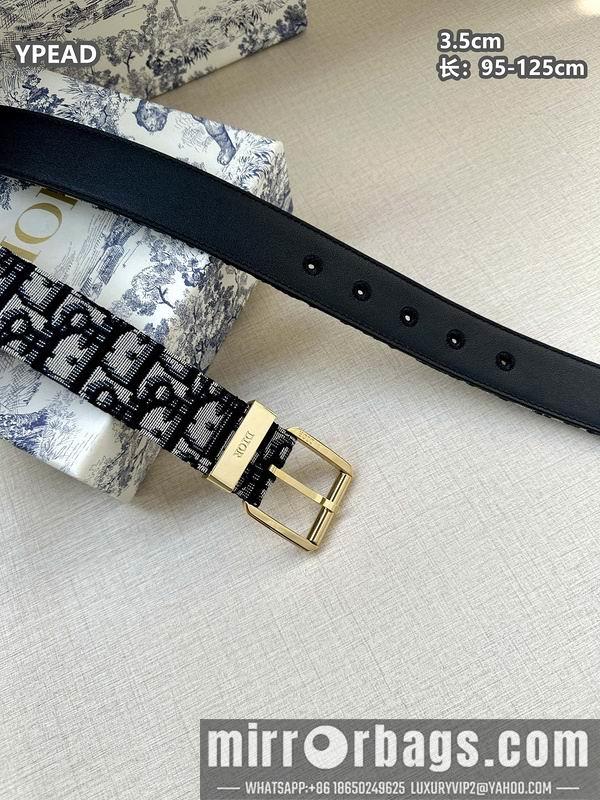 Replica Dior belt 35mmX95-125cm 8L39