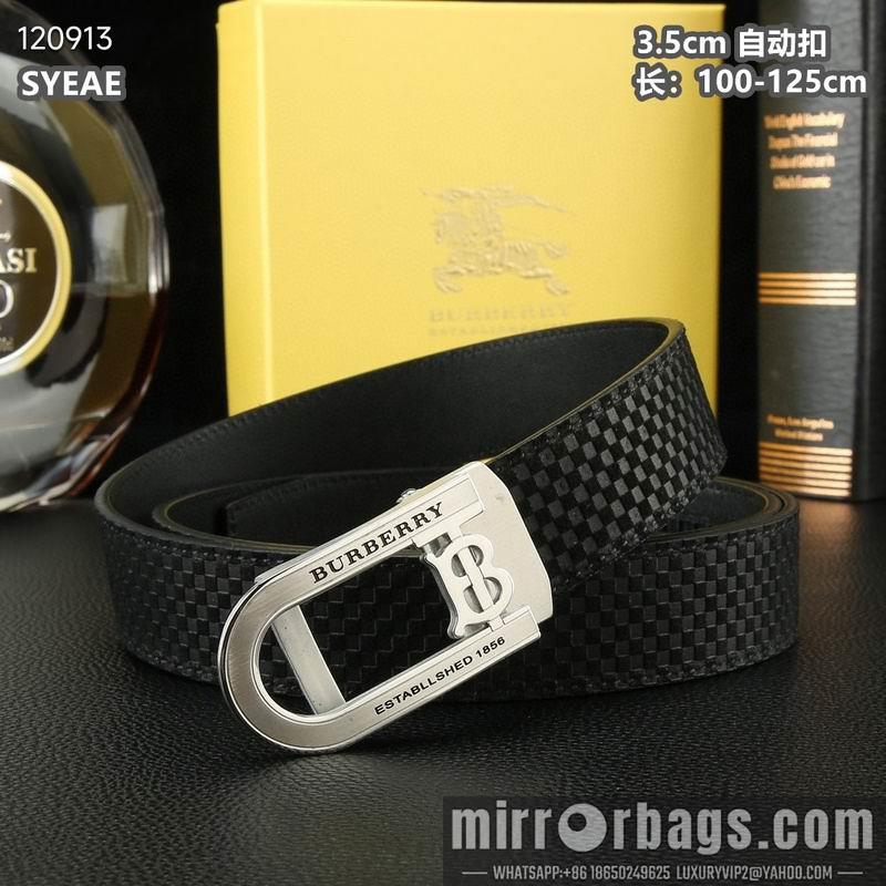 Replica Burberry belt 35mmX100-125cm 8L89
