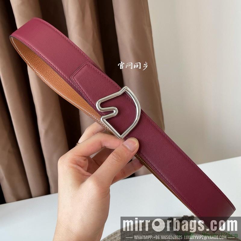 Replica Hermes Belt 38mmX95-125cm 7D51