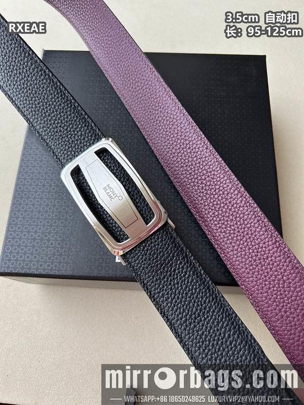 Replica Montlanc belt 35mmX100-125cm 8L81