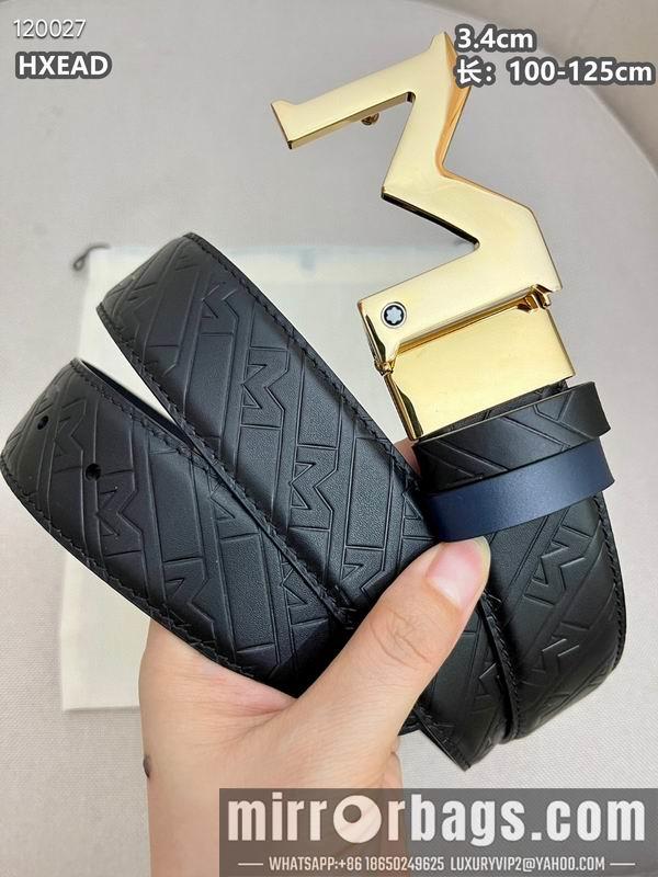 Replica Ferragamo belt 34mmX100-125cm 8L02