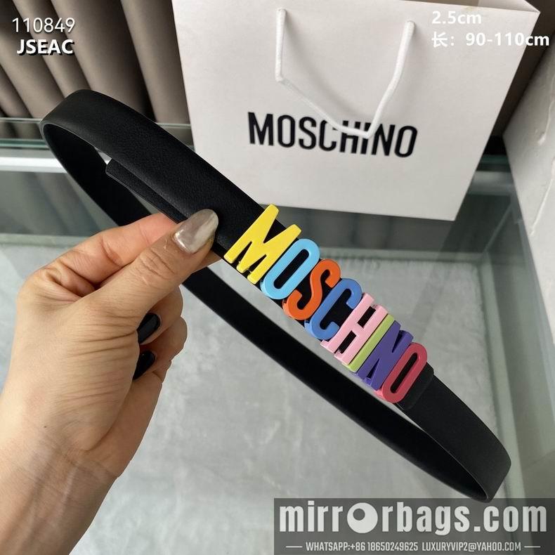 Replica Moschino Belt 25mmX90-110cm 8L01