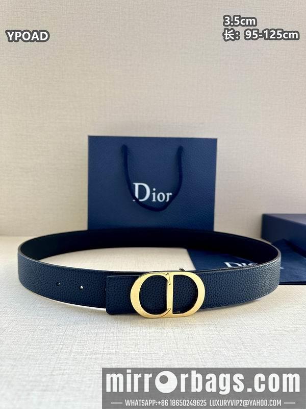 Replica Dior belt 35mmX95-125cm 8L41