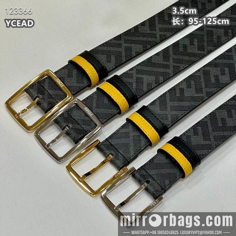 Replica Fendi belt 35mmX95-125cm  8L32