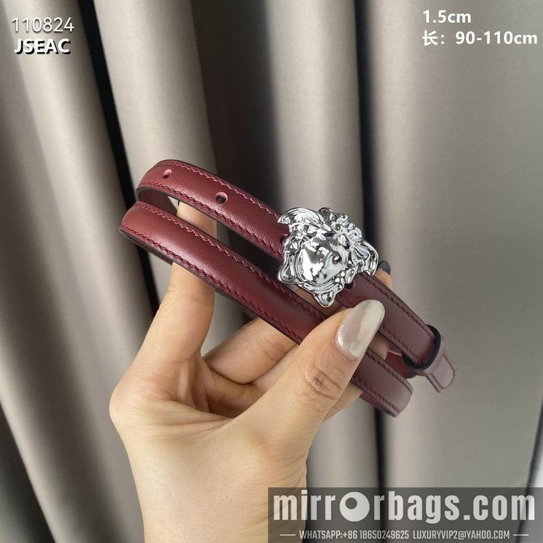 Replica Versace Belt 15mmX90-110cm 8L01