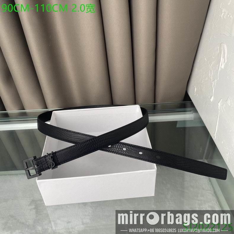 Replica YSL Belt 20mmX90-110cm 7D01