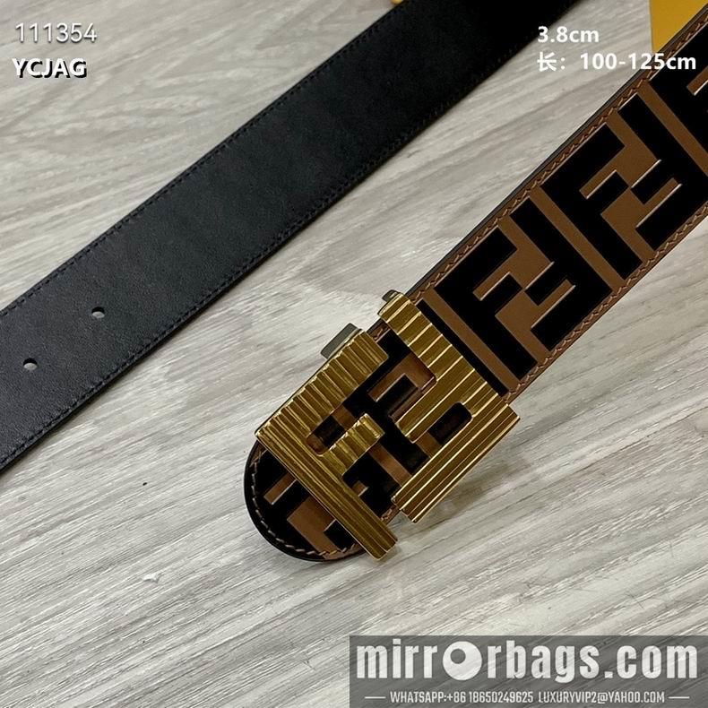 Replica Fendi Belt 38mmX100-125CM 8L17