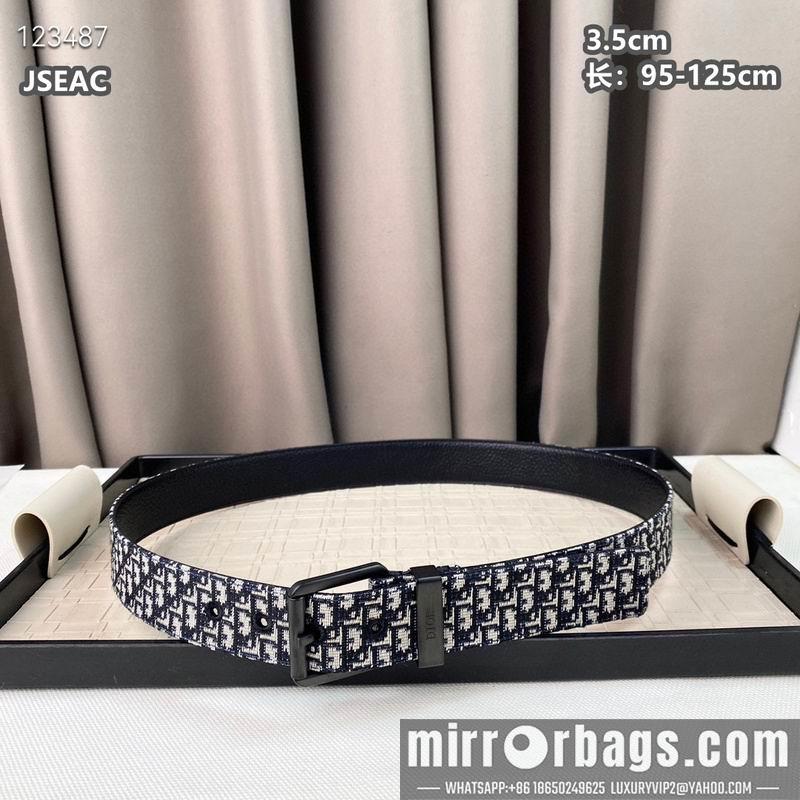 Replica Dior belt 35mmX95-125cm 8L29
