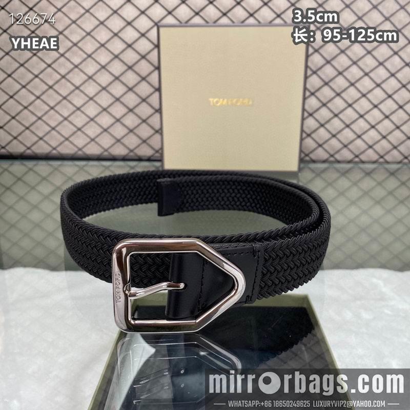 Replica TF belt 35mmX95-125cm 8L01