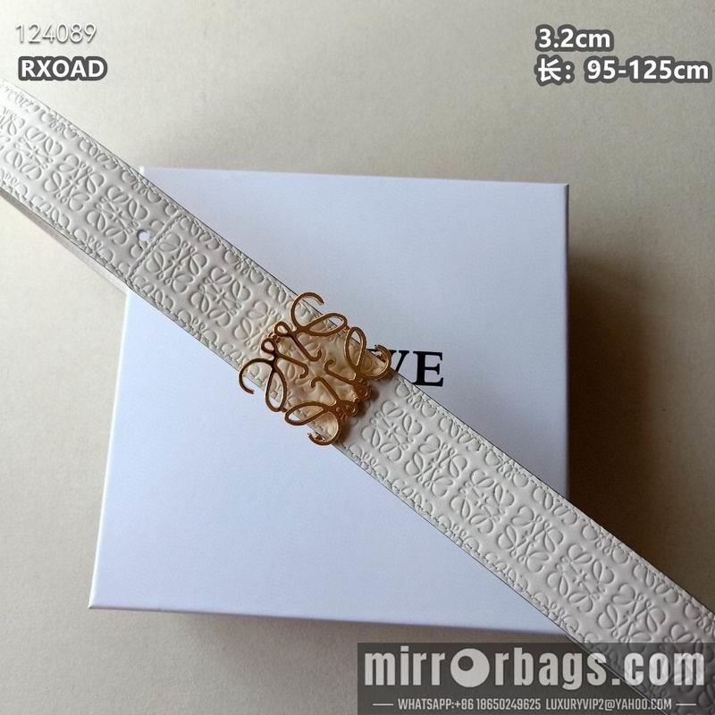 Replica Loewe belt 32mmX95-125cm 8L02
