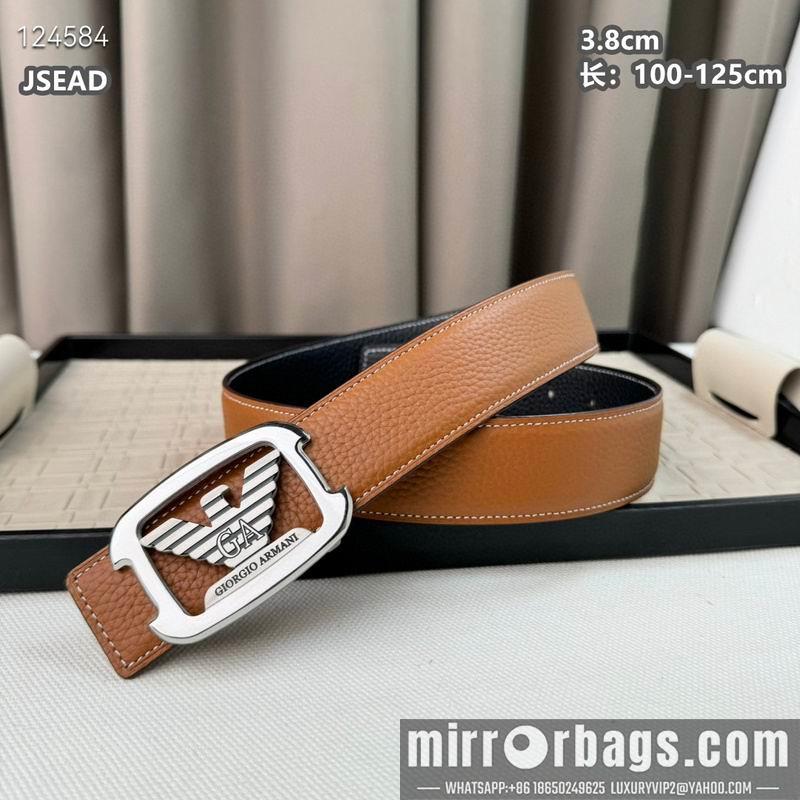 Replica Armani belt 38mmX100-125cm 8L02