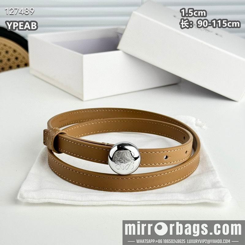 Replica Loewe belt 15mmX90-115cm 8L06