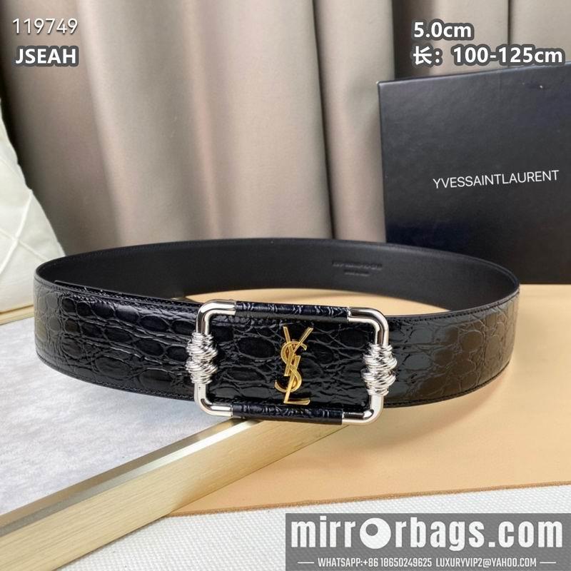 Replica YSL belt 50mmX100-125cm 8L0408