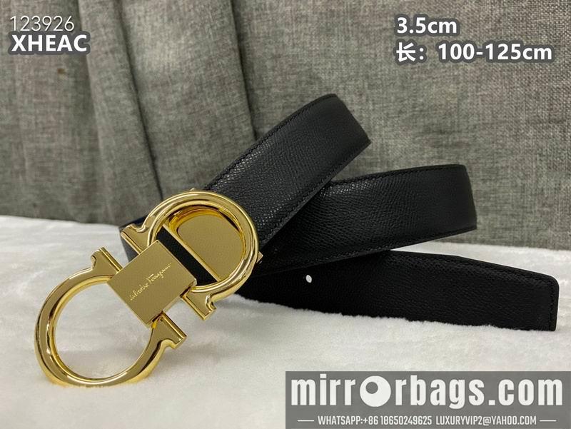 Replica Ferragamo belt 35mmX100-125cm 8L44