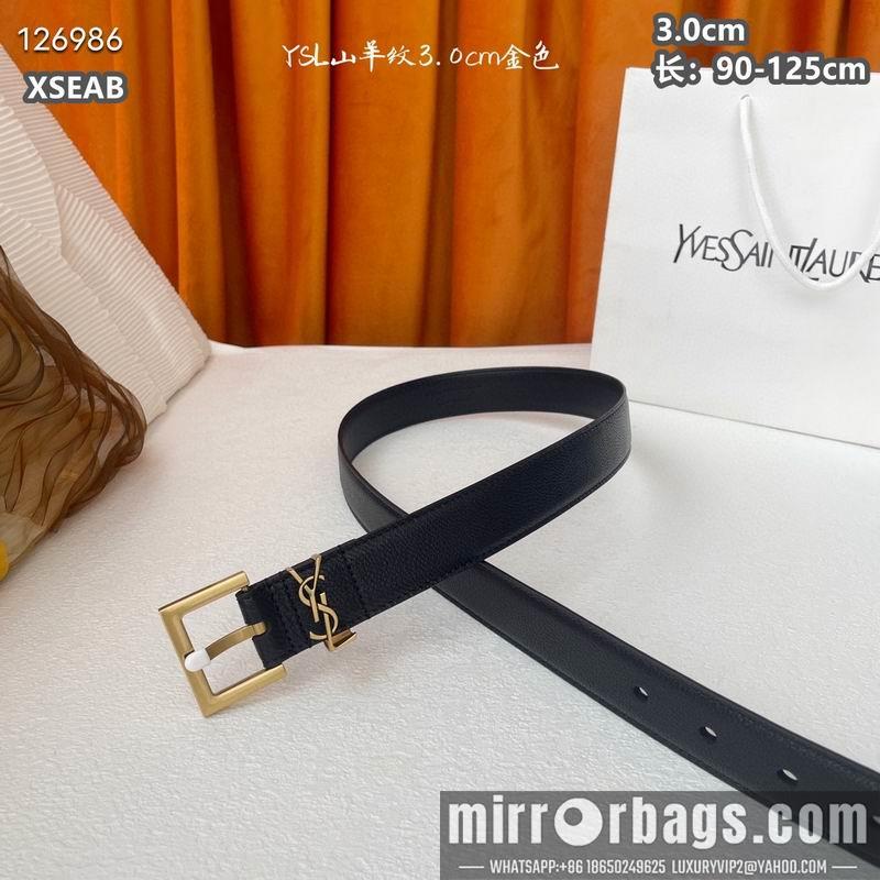 Replica YSL belt 30mmX90-125cm 8L15