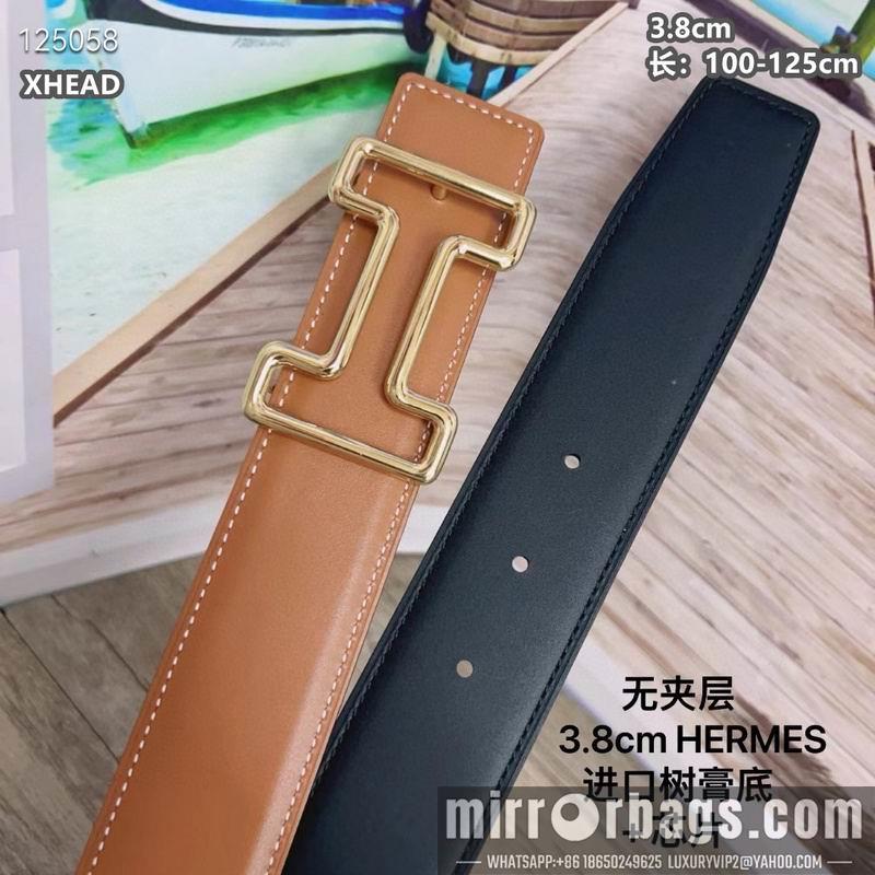 Replica Hermes belt 38mmX100-125cm 8L07